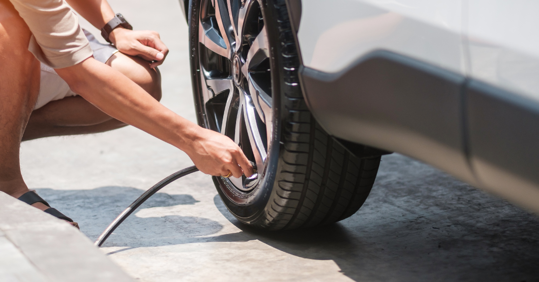 How to put air in tyres