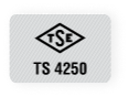Certificat de conformité à la réglementation TSE pour les pneus de machines de construction et d'excavation.
