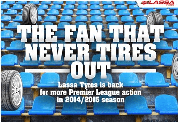 Lassa Tyres is Back for more Premier League